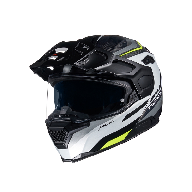 Kipphelm NEXX X.Vilijord Hiker weiß-fluo gelb Ausverkauf