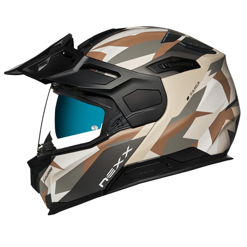 Kipphelm NEXX X.Vilijord Taiga grau-braun Ausverkauf