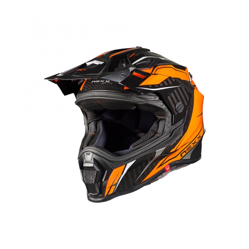 Endurohelm NEXX X.WRL Atika schwarz-orange Ausverkauf