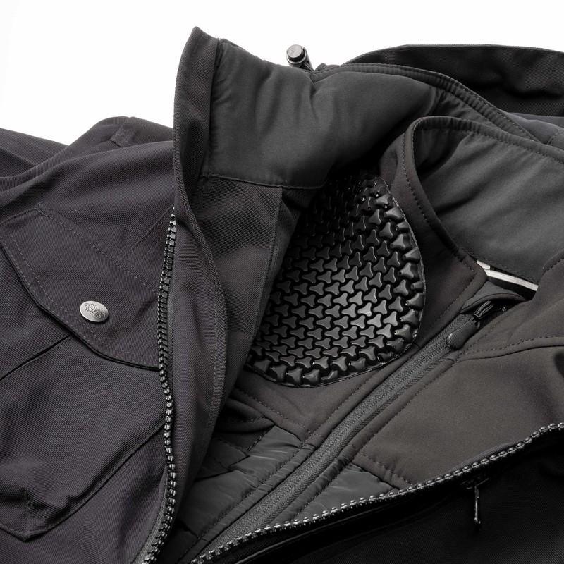 Motorradjacke BROGER Alaska schwarz