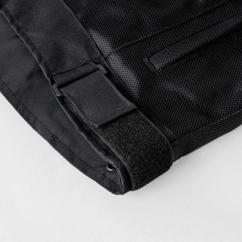 Ozone Dart schwarz-fluorgelbe Motorradjacke