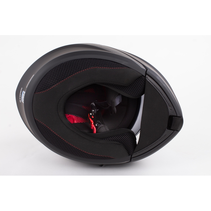 MT Storm Motorradhelm schwarz matt