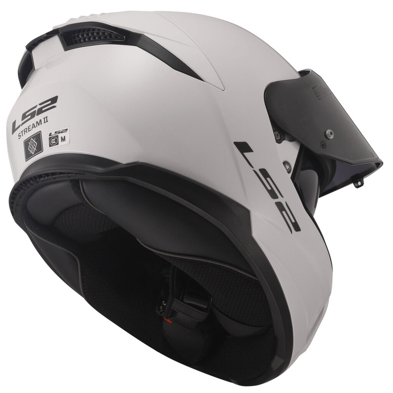 Integralhelm LS2 FF808 Stream II, weiß glänzend
