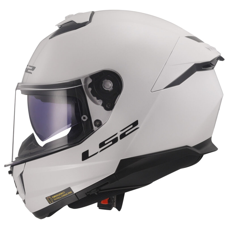 Integralhelm LS2 FF808 Stream II, weiß glänzend