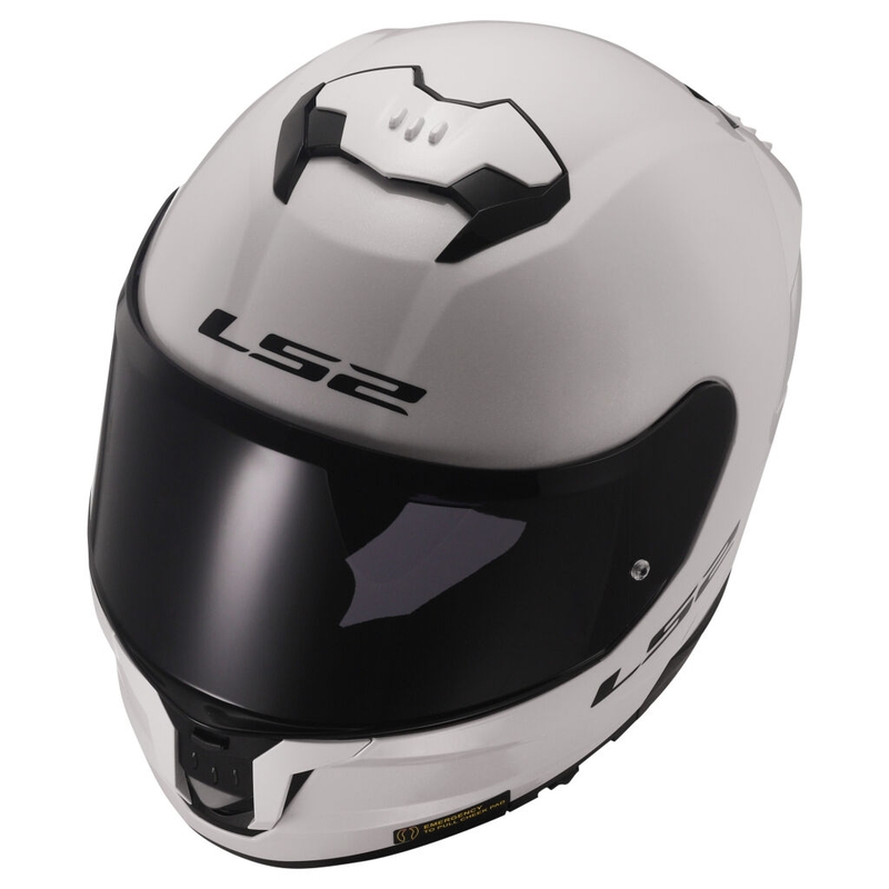 Integralhelm LS2 FF808 Stream II, weiß glänzend