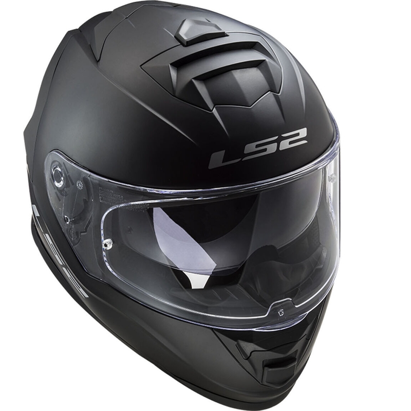 LS2 FF800 Storm II Solid Matte Black Integral Motorradhelm