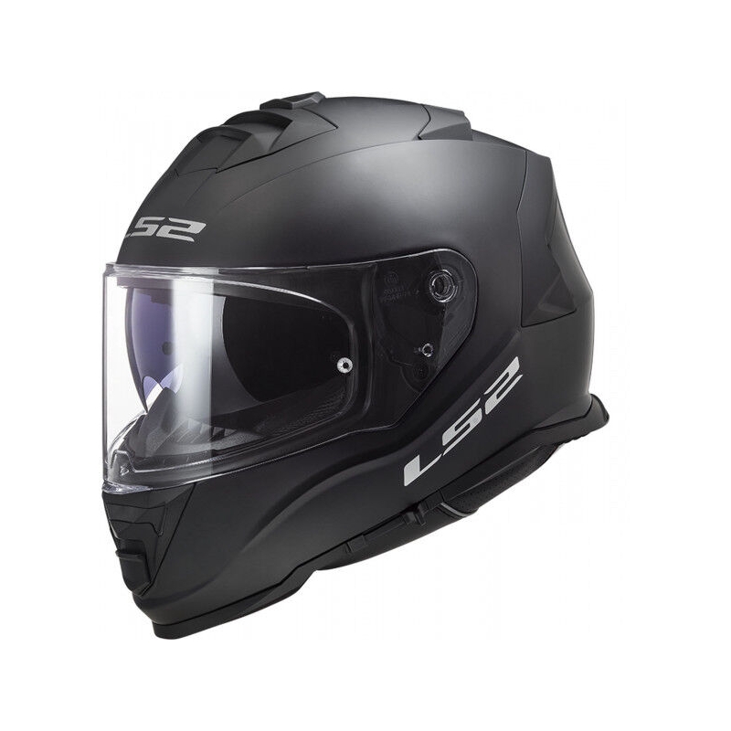 LS2 FF800 Storm II Solid Matte Black Integral Motorradhelm