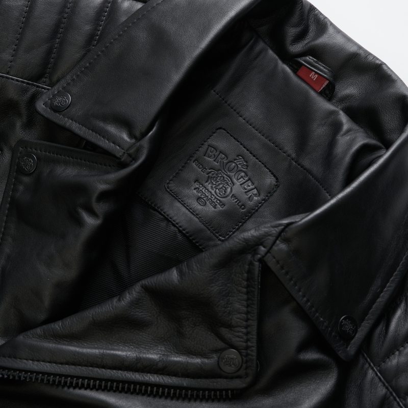 Damen Motorradjacke BROGER Ohio schwarz Ausverkauf