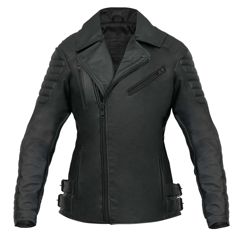 Damen Motorradjacke BROGER Ohio schwarz Ausverkauf