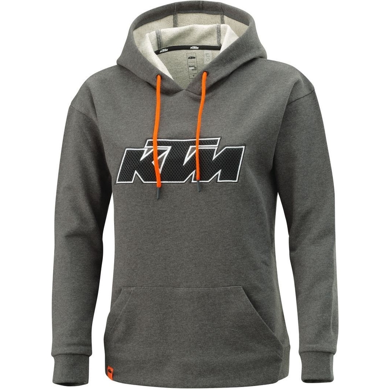 Damen KTM Patch Hoodie grau Ausverkauf