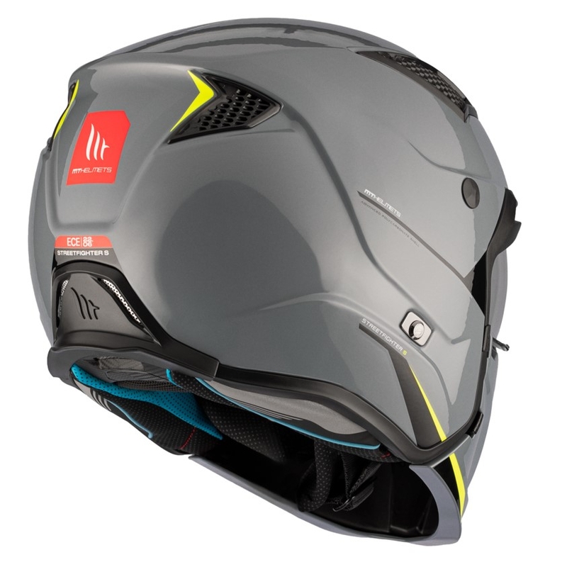 Jethelm MT Streetfighter SV S Solid A22 grau glänzend