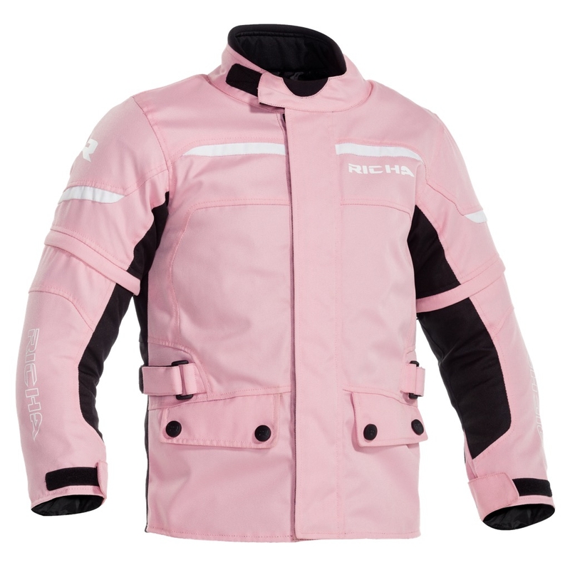 Kinder-Motorradjacke RICHA Tipo rosa Ausverkauf