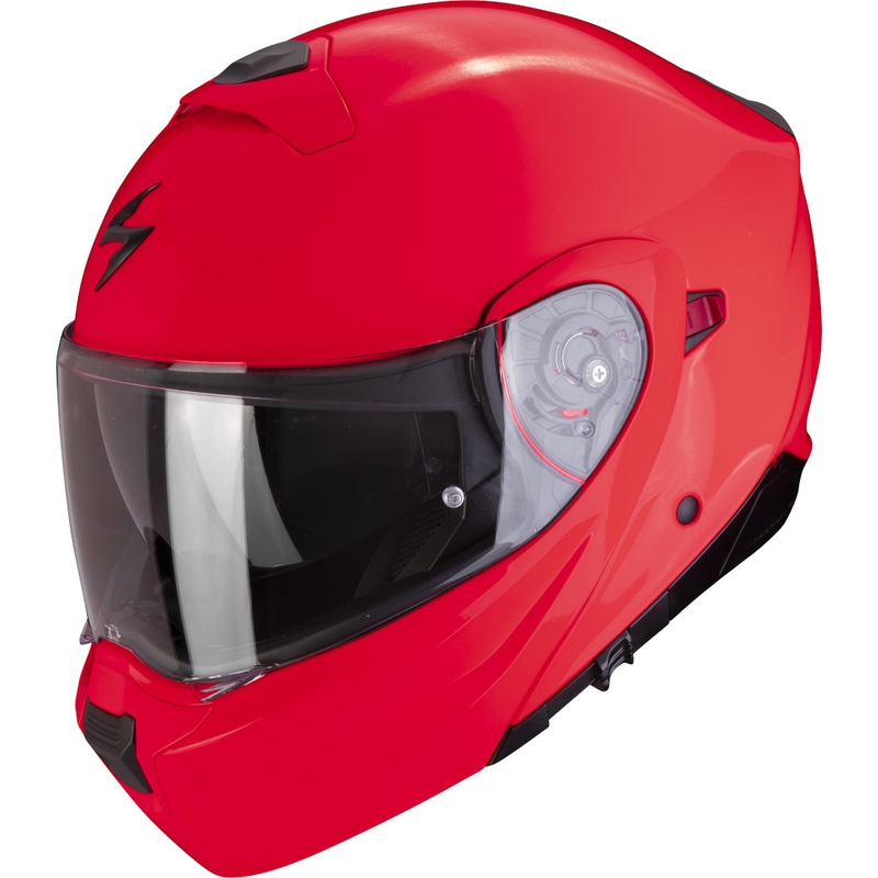 Klappbarer Motorradhelm Scorpion EXO-930 EVO Solid fluo red