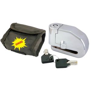 Bremsscheibeschloss RMS 288000650 d6mm mit Alarm und Tasche