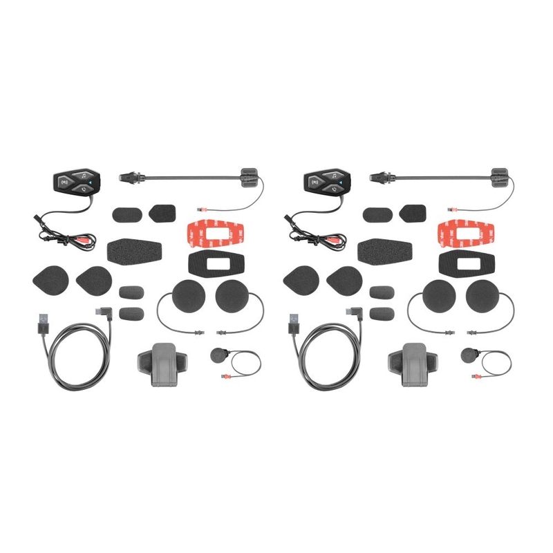 Bluetooth-Gegensprechanlage Interphone U-COM3 Doppelpack