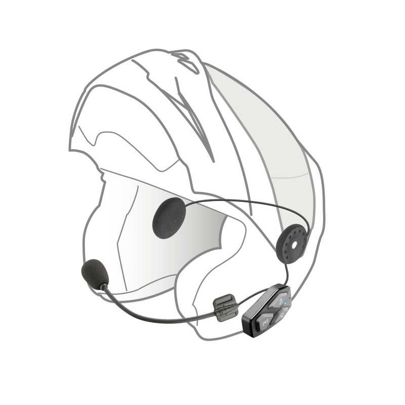 Bluetooth-Gegensprechanlage Interphone U-COM3 Doppelpack
