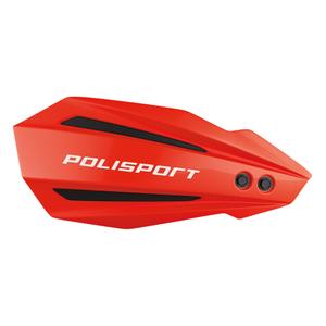 Handguard POLISPORT MX BULLIT 8308500053 Red/White with mounting system