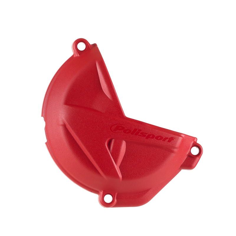 Clutch Cover protector POLISPORT PERFORMANCE rot