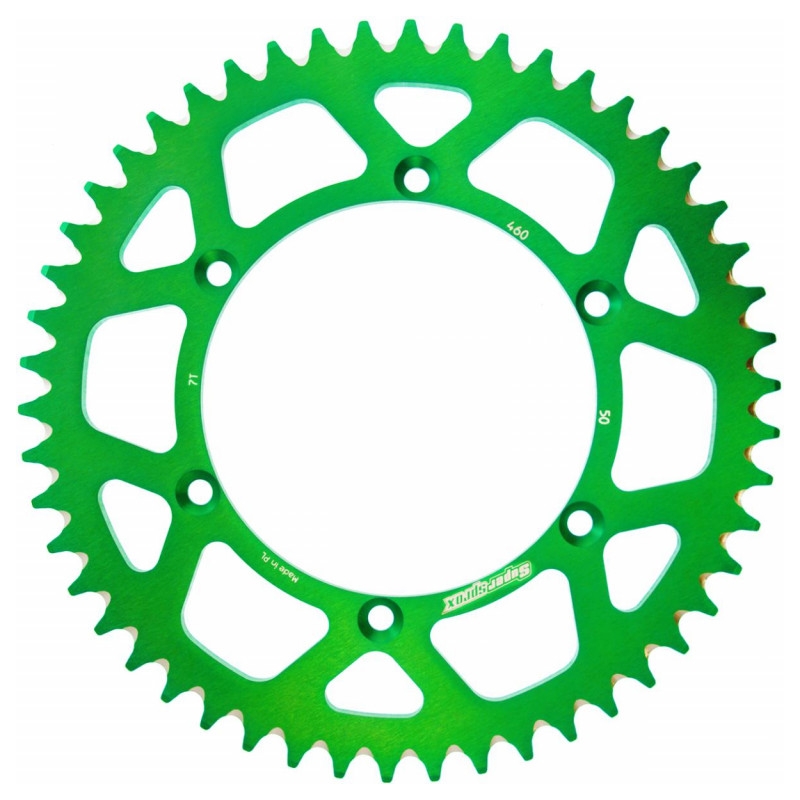 Aluminium-Ketten Rad SUPERSPROX grün 50T, 520