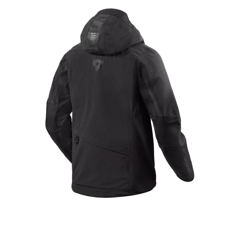 Revit Component 2 H2O Motorradjacke schwarz