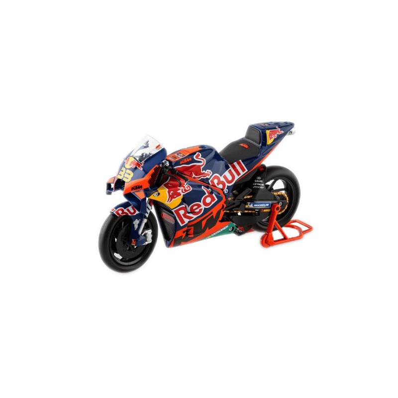Modell des MotoGP-Motorrads KTM Red Bull Racing RC16 #33 Brad Binder 1:12