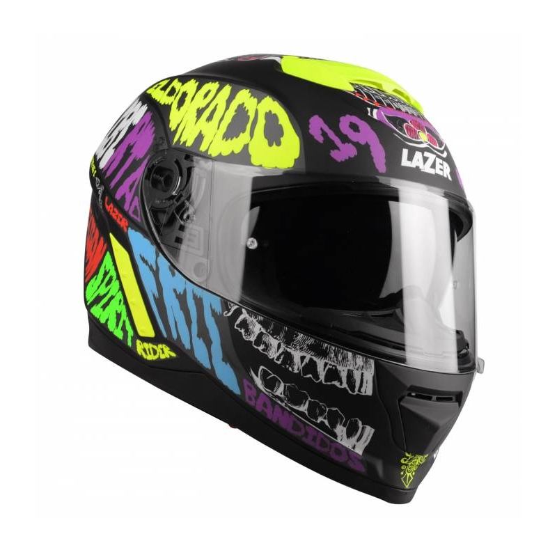 Integral Motorradhelm Lazer Rafale Mexicana multicolor