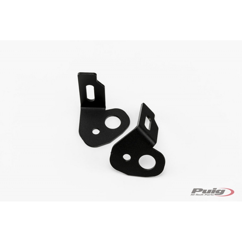 Halter für Originalblinker PUIG schwarz