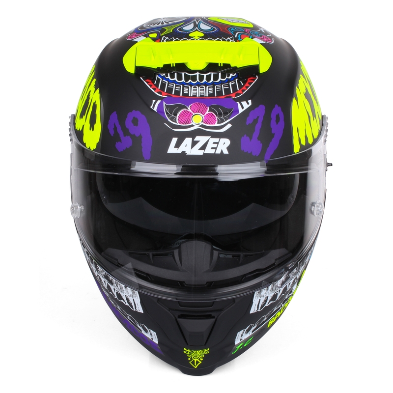 Integral Motorradhelm Lazer Rafale Evo Mexicana multicolor