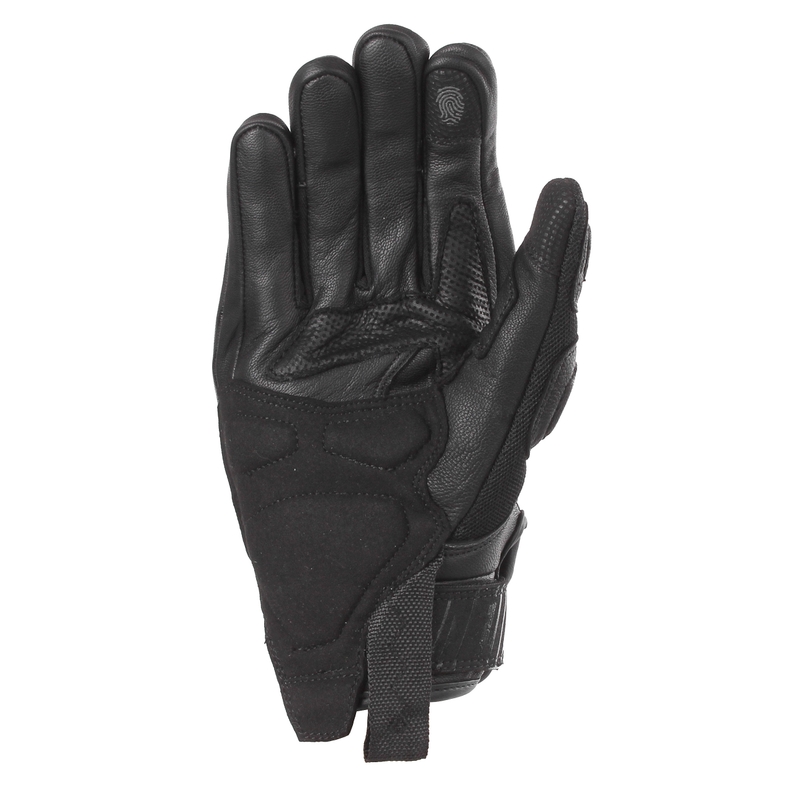 RSA Sprint Motorradhandschuhe schwarz