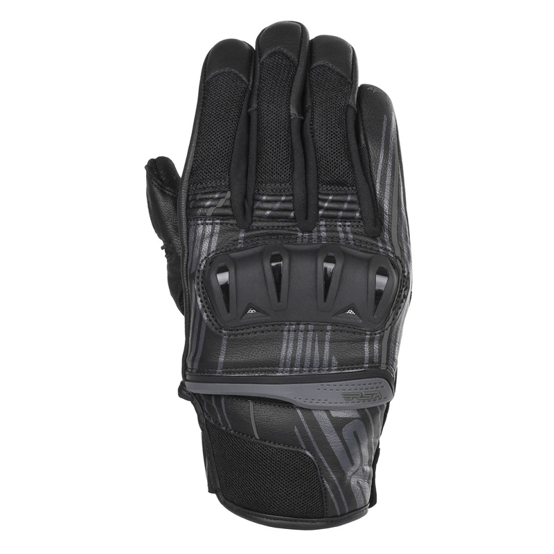 Motorradhandschuhe RSA Sprint schwarz-grau