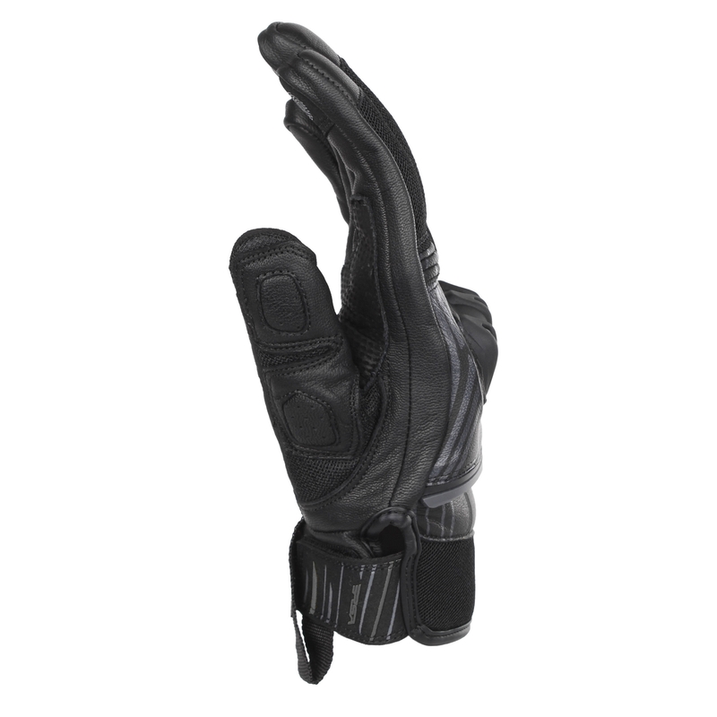Motorradhandschuhe RSA Sprint schwarz-grau