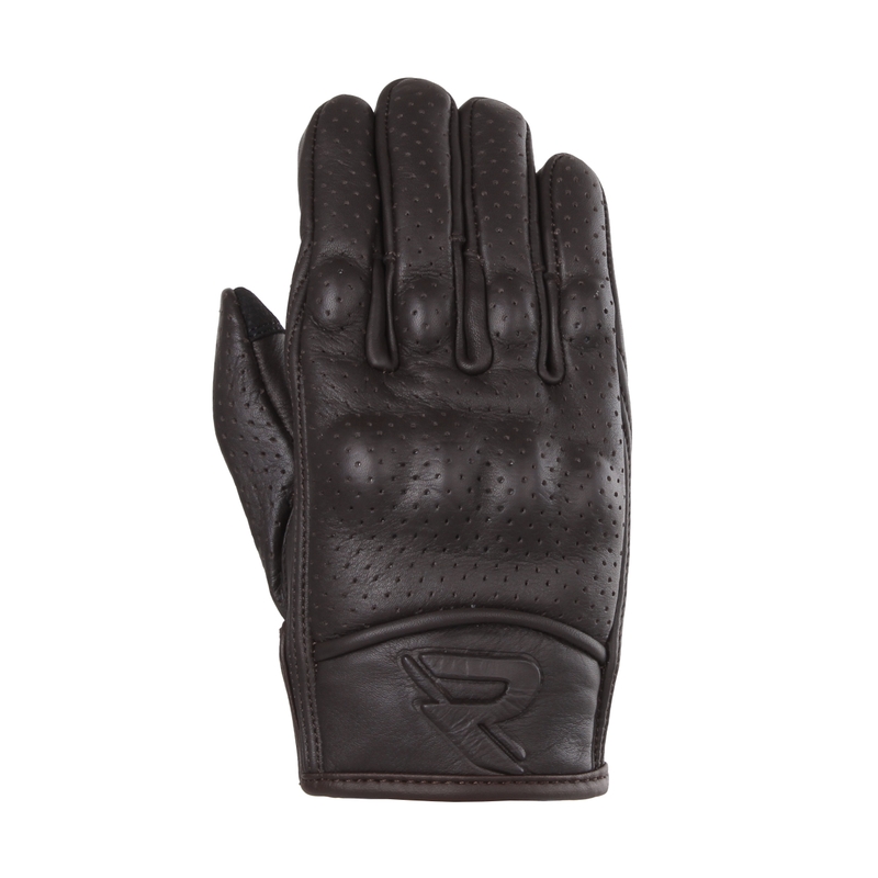 Motorradhandschuhe Street Racer Striker 2 braun perforiert