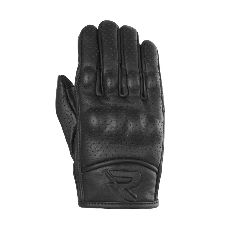 Perforierte Damen-Motorradhandschuhe Street Racer Striker 2 Schwarz