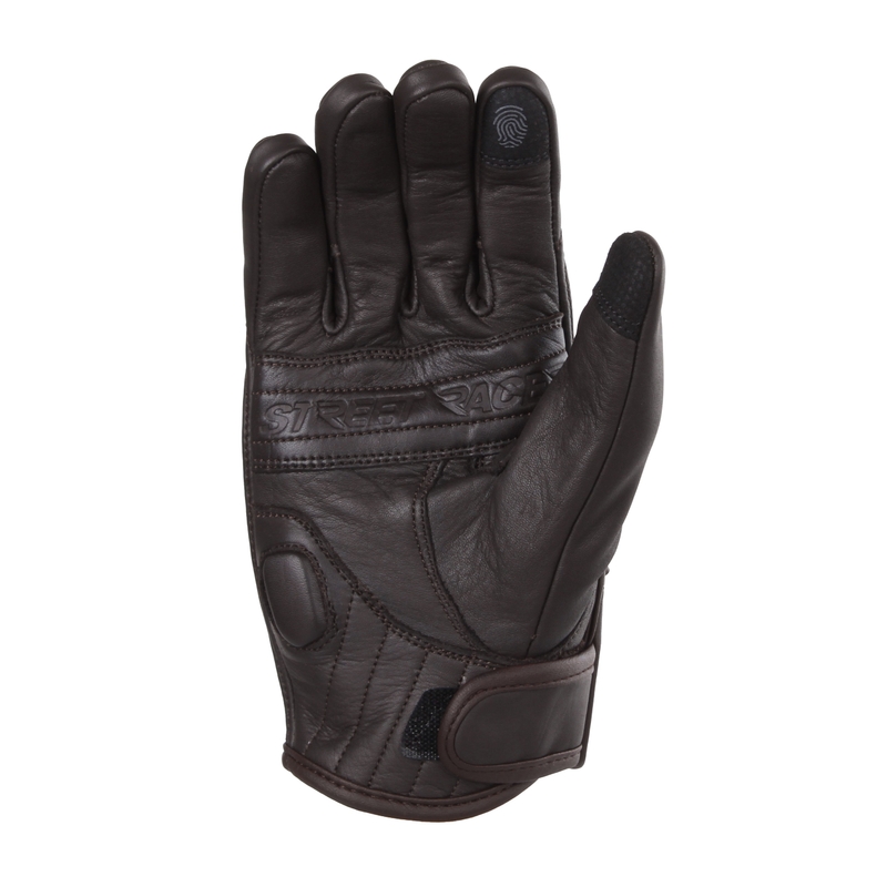 Street Racer Striker 2 Damen Motorradhandschuhe braun