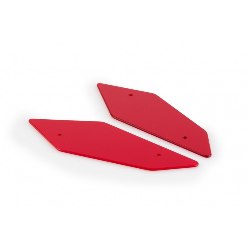 Seiten Spoiler PUIG DOWNFORCE rot