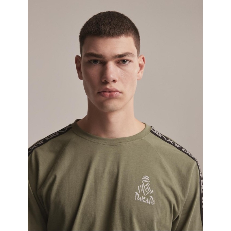 Langarm-T-Shirt DAKAR DKR LG STRAP khaki