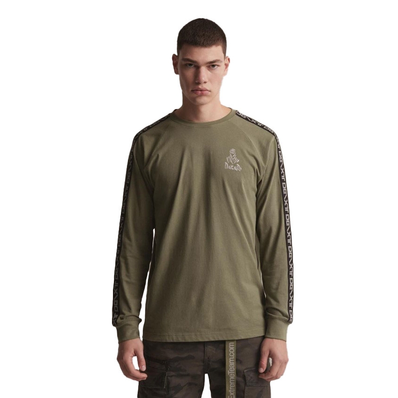 Langarm-T-Shirt DAKAR DKR LG STRAP khaki
