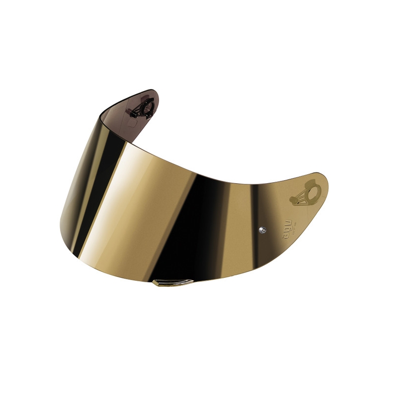 Goldenes Iridium-Plexiglas für Lazer Rafale, FH3 Helm