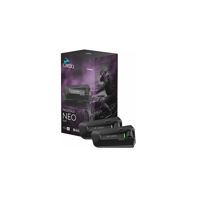 Bluetooth-Gegensprechanlage CARDO PACKTALK NEO duo