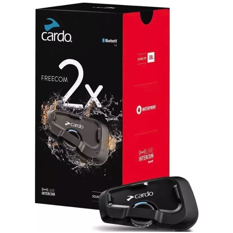 Bluetooth-Gegensprechanlage CARDO FREECOM 2X JBL solo