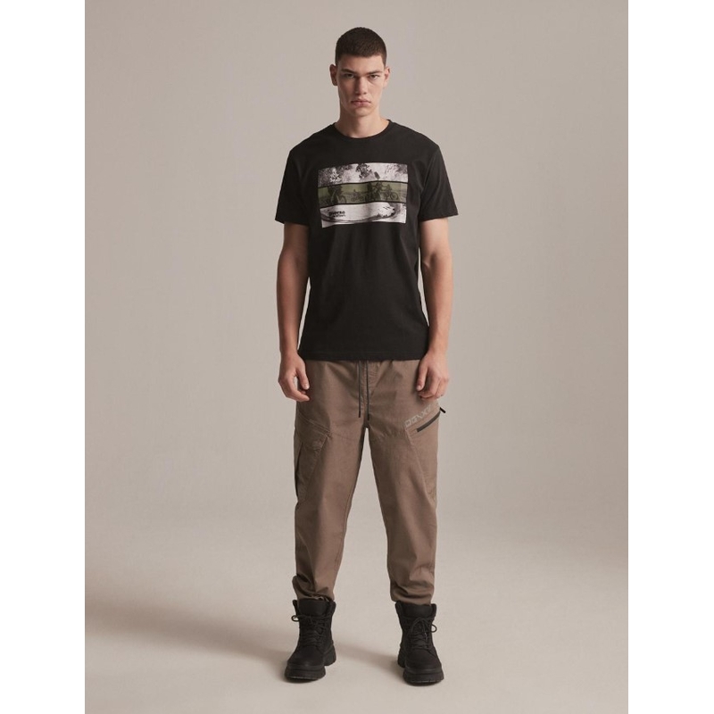T-shirt DAKAR DKR Photo schwarz