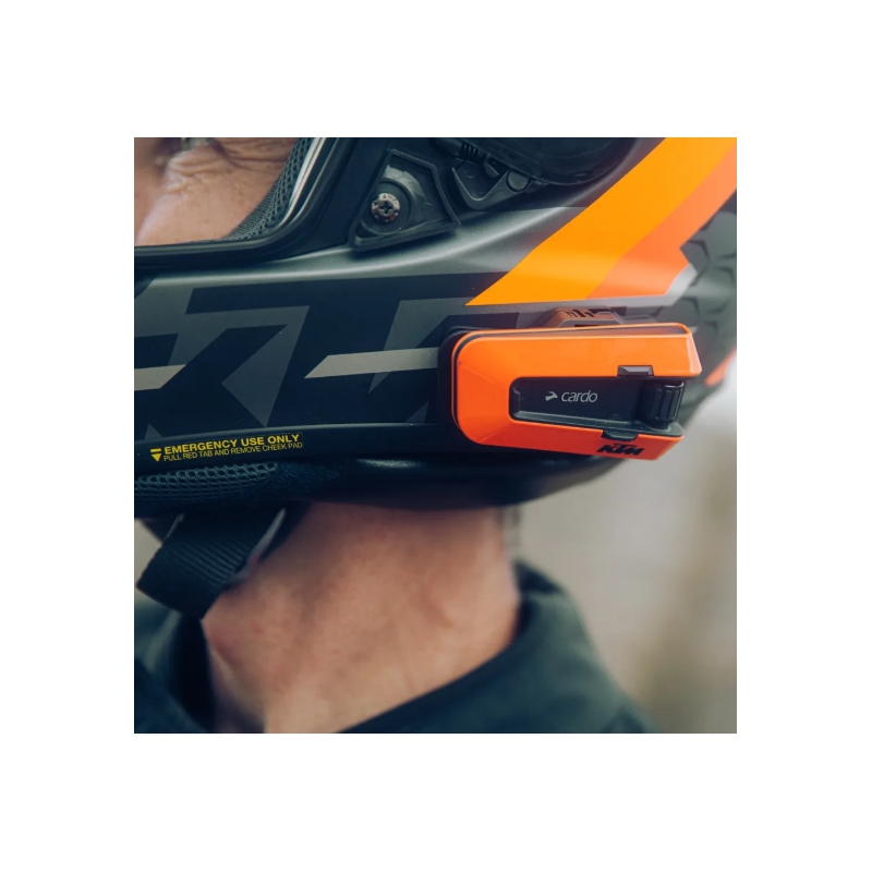 Bluetooth-Sprechanlage CARDO PACKTALK EDGE KTM solo