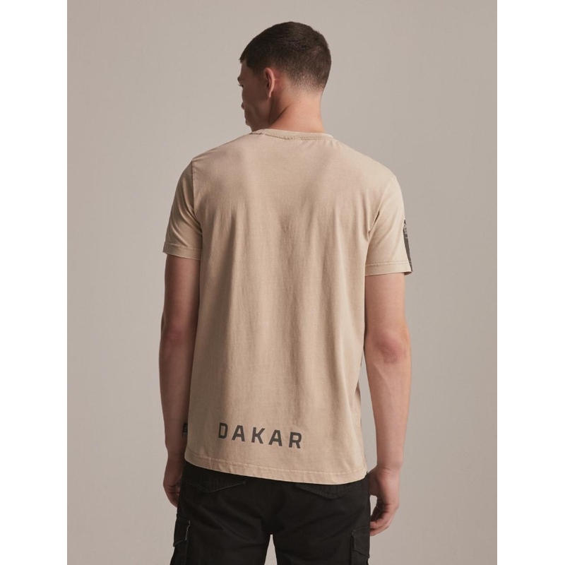 T-Shirt DAKAR DKR Wash 02 beige