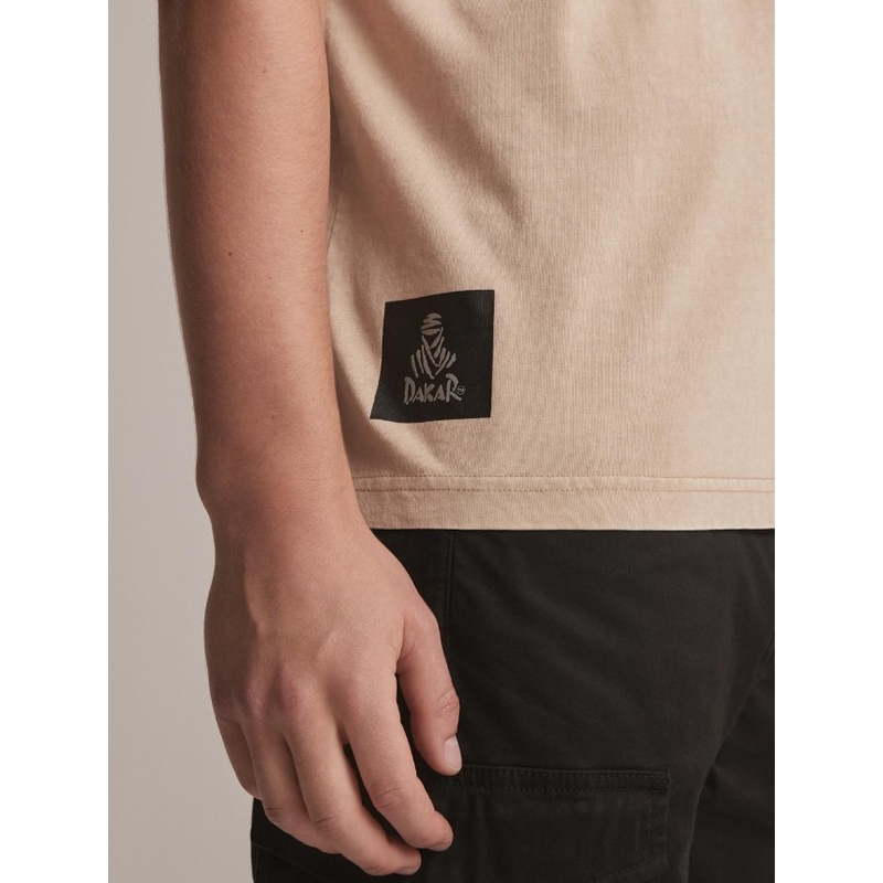 T-Shirt DAKAR DKR Wash 02 beige