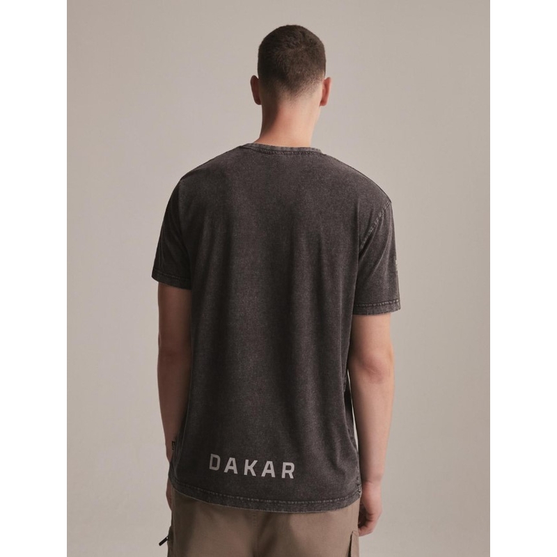 T-shirt DAKAR DKR Wash 02 grau