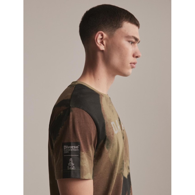 T-shirt DAKAR DKR Over 2 khaki