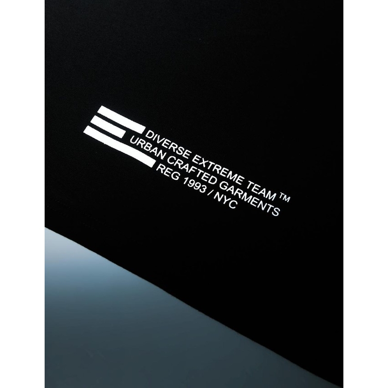 T-shirt DAKAR DKR Patch schwarz