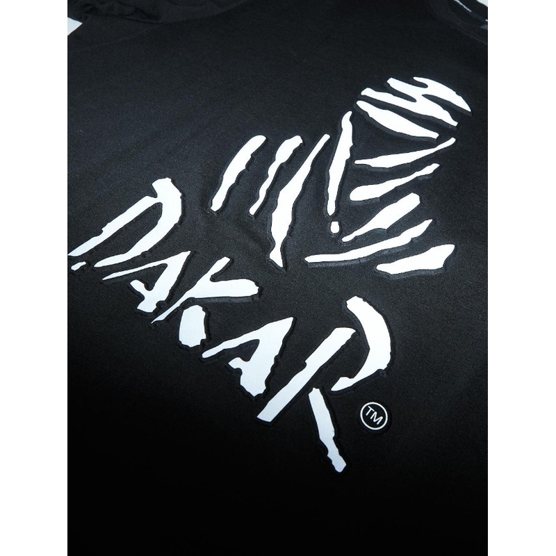 T-shirt DAKAR DKR Embo schwarz Ausverkauf