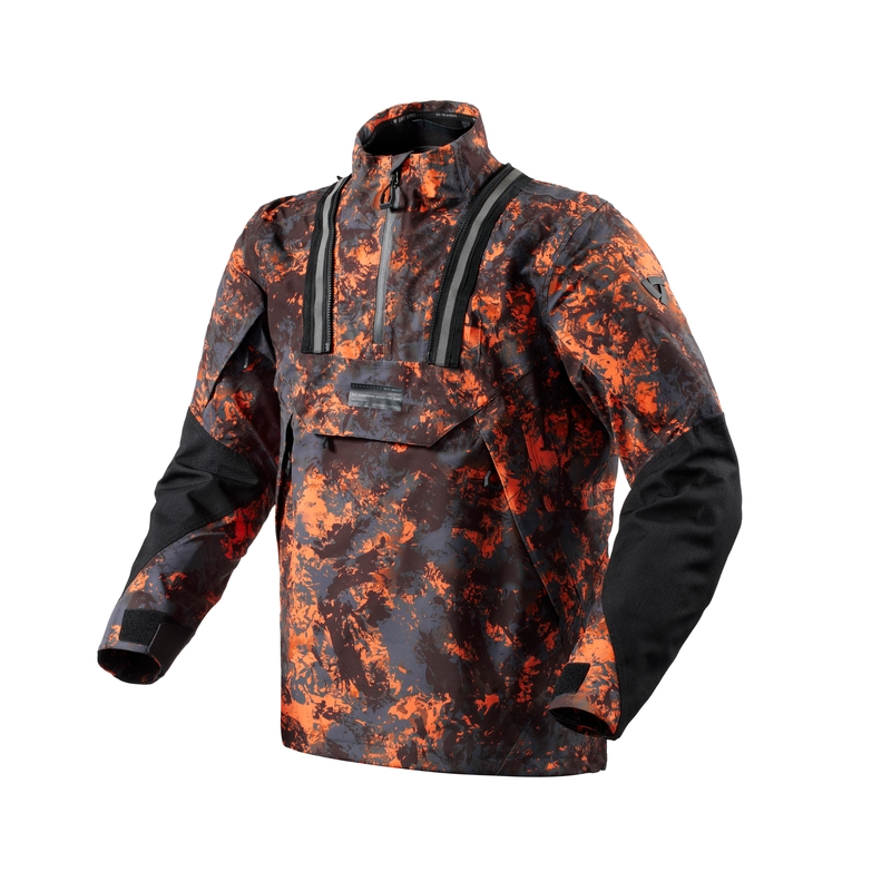 Revit Blackwater 2 H2O Motorradjacke schwarz-orange