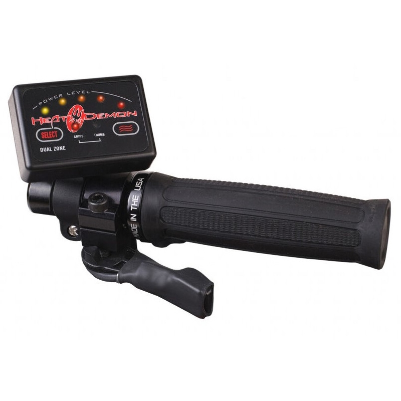 SYMTEC ATV Clamp On Zwei-Zonen-Heizgriffe